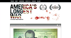 Desktop Screenshot of americaslongestwar.com