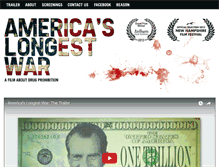 Tablet Screenshot of americaslongestwar.com